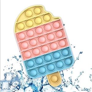 NEW! Push Pop Bubble Fidget Ice Cream Sensory Toy